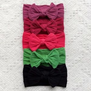 5Pcs Bow Headbands